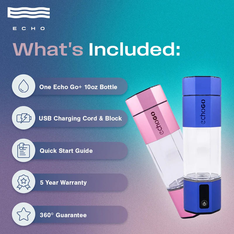 EchoGO+ Hydrogen Water Bottle